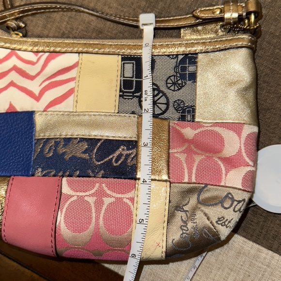 Coach patchwork gold crossbody - Picture 10 of 14